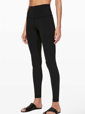 Lululemon Wunder Under High-Rise Tight 28" *Full-On Luxtreme Size 16 in Black